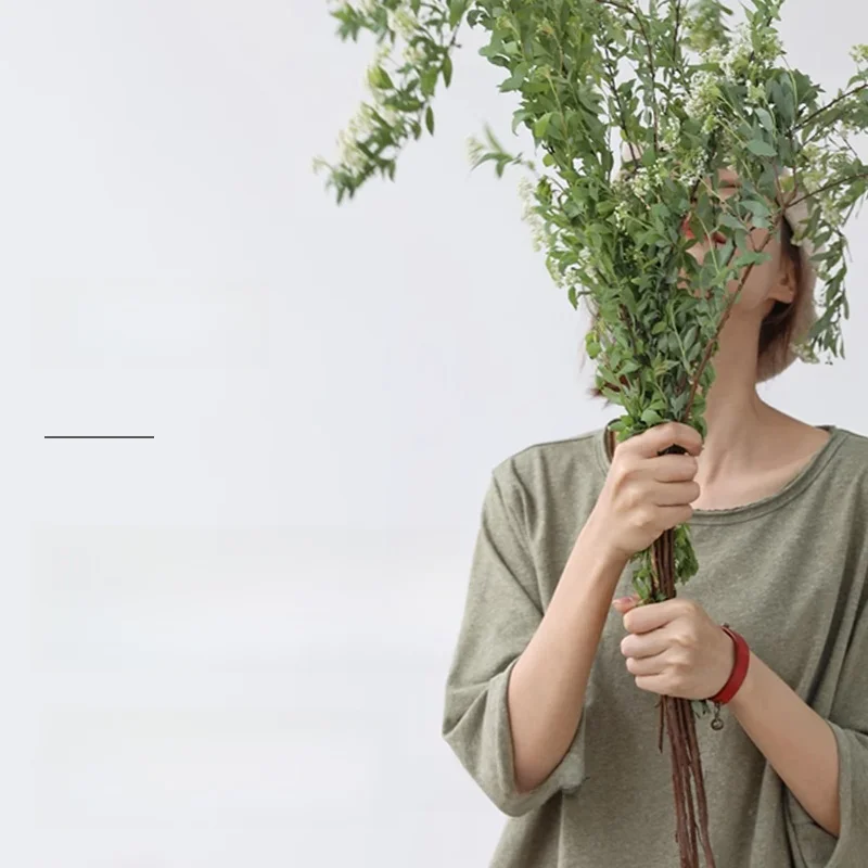 

ZBWY Summer Lightweight irt Slight Defects Collection Two Original Design Loose Fit ort Sve Skin-Friendly Breathable F...