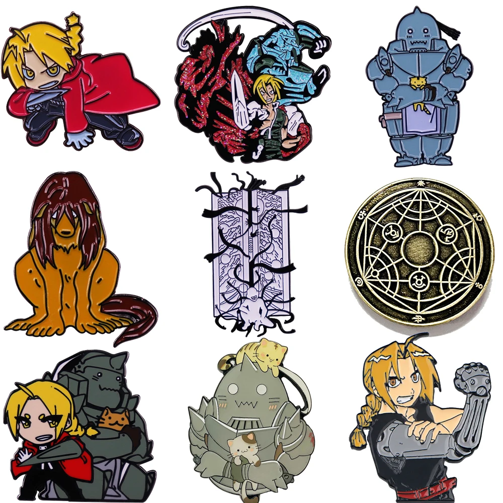 

Anime Enamel Pins Custom Brooches Lapel Badges Briefcase backpacks Accessories Decoration Jewelry Fashion Gifts