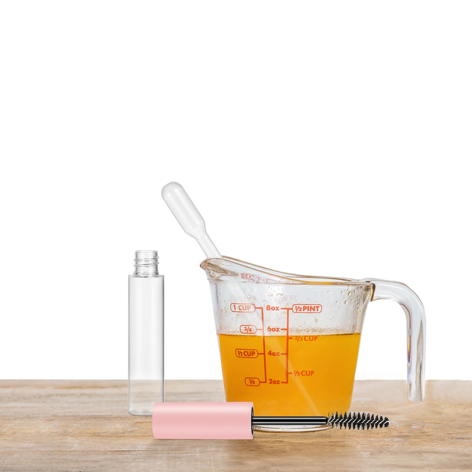 10 Pezzi Tubetti Vuoti per Colla, Flaconi Trasparenti Riutilizzabili per Mascara Fai-da-te, Contenitori da Viaggio Ricaricabili per Crema Ciglia, Tubetti per Mascara