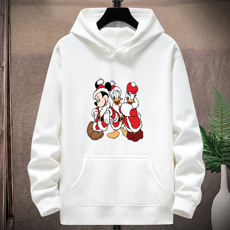 

New Disney 2025 Mickey Christmas-themed Family Wear Sportswear Hooded Hooded Hoodie Multi-size
