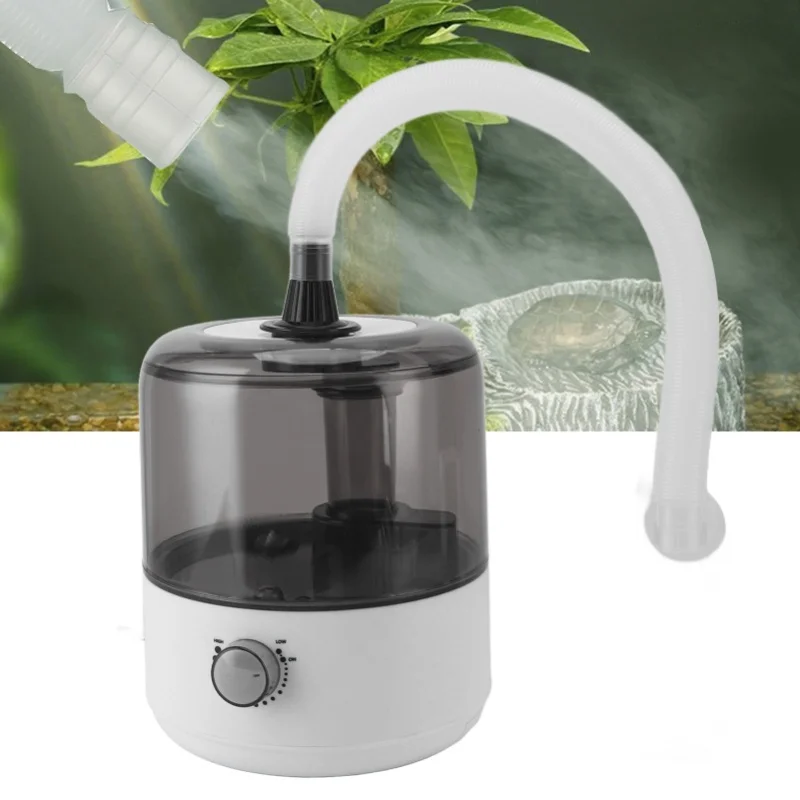 

Увлажнитель для рептилий, 3,5 л, большая емкость, 280 мл/ч, защита от сухого ожогов, верхняя заполнение, увлажнитель для рептилий с контролем влажности для растений