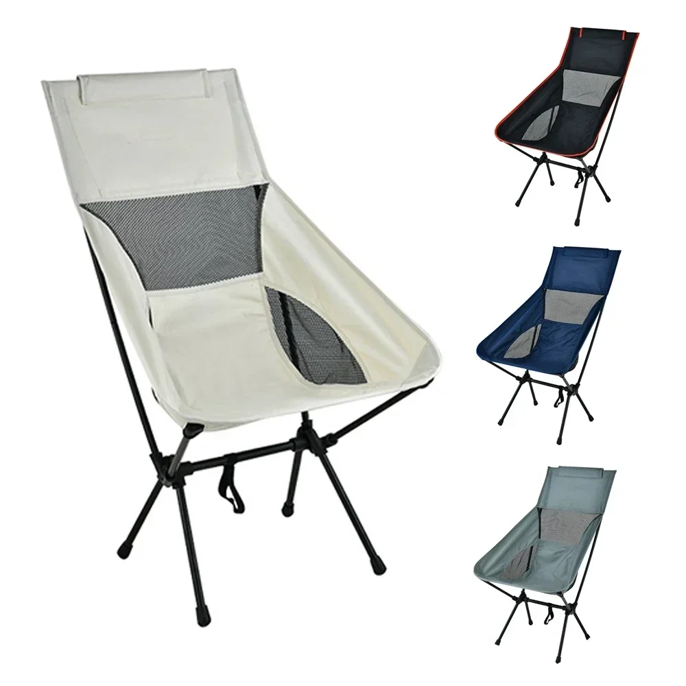 

Outdoor Portable Folding Chair Ultralight Camping Chairs Fishing Chair For BBQ Travel Beach Hiking Picnic Seat Tools