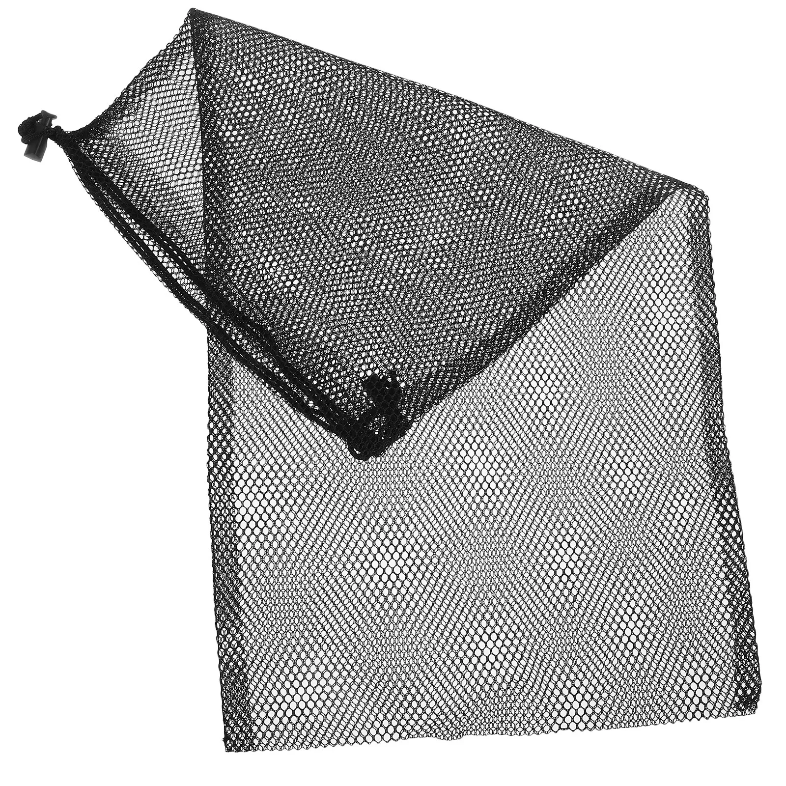 Breathable Mesh Swim Bag for Snorkel Gear Diving Accessories Large Capacity Drawstring Closure Fast Drying Sports