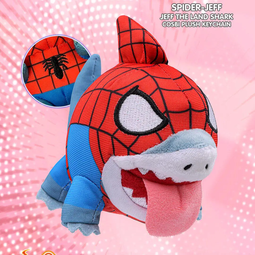 

Official Authentic Hot Toys Marvel Rivals Land Shark Jeff Series Plush Blind Box Mini Figure Collectible Model Toy Gift For Fans