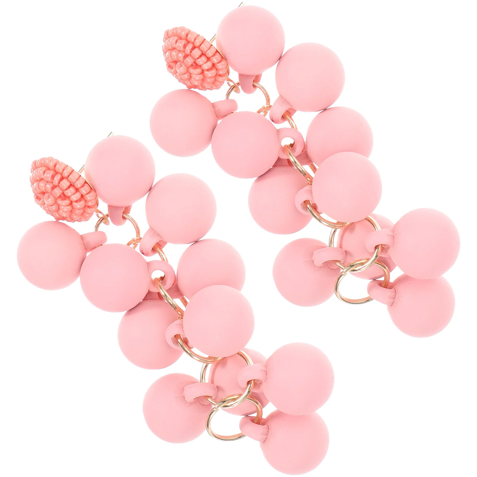 

Grape Dangling Earrings Women Fruit Theme Jewelry Lightweight Comfortable Fashion Accessory Gift Idea Earrings