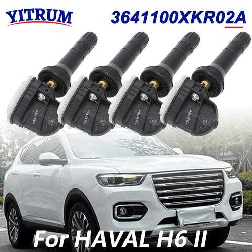 3641100 XKR02A TPMS Sensor de neumáticos para Haval H6 II 2017 2018 2019 2020 2021 ORA Funky Cat 2020/11-2024 ORA 03 2023.10-2024 433MHz
