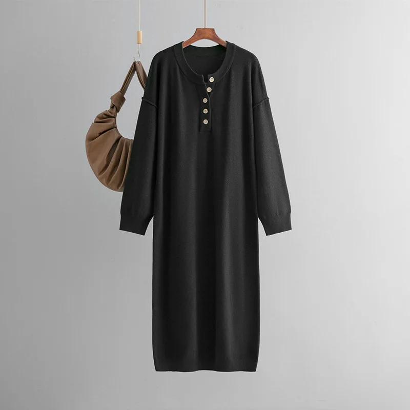 holiday dresses casual High Low Beach Dress | Wholesale go styling Miu Miu Midweight Knit silhouette_sheath Цвят:Теракота