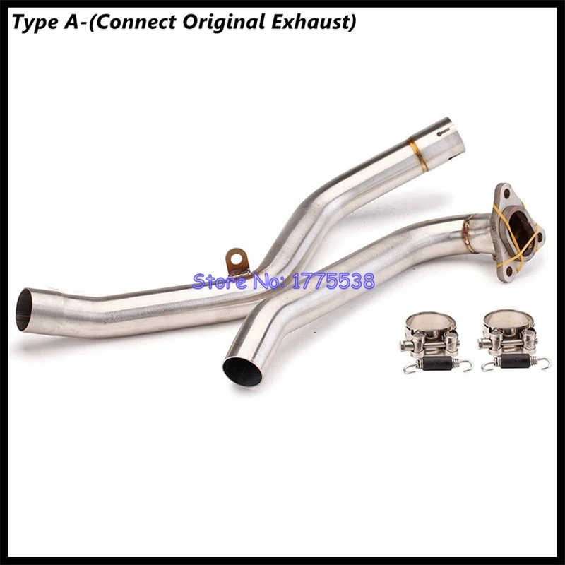 For Honda NC700X NC700S NC750X NC750S 2012-2020 Motorcycle Exhaust Manifold Header Collector Frint Pipe for Original/51mmExhaust