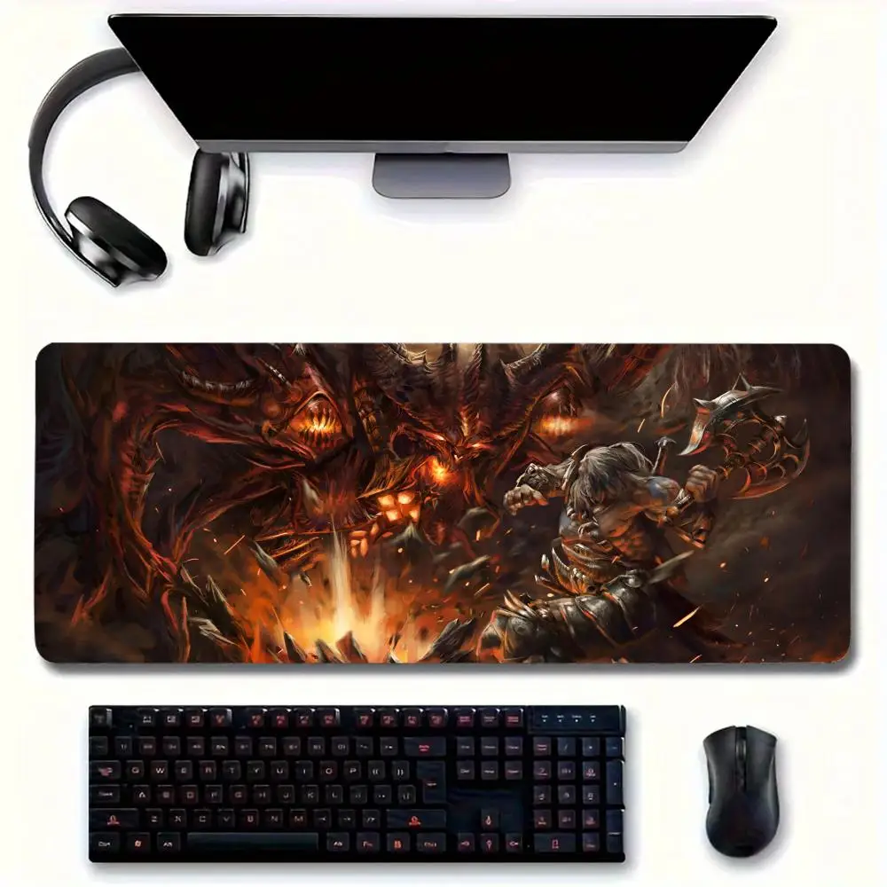 Game V-Vintage D-Diablos MINISO Mouse Pad Large Mouse pad for home office Waterproof desk pad Computer Mouse pad gaming Mousepad