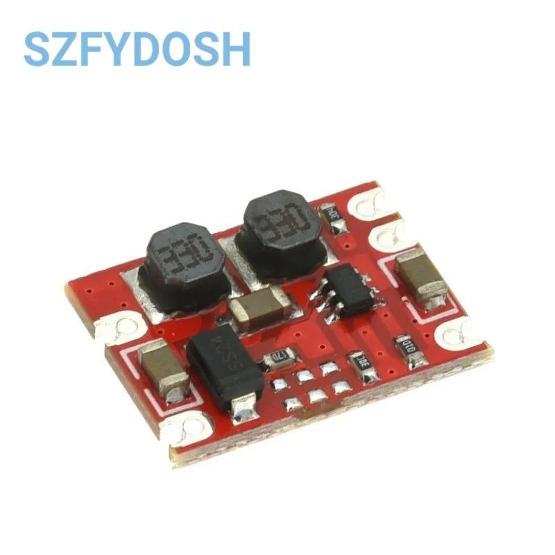 S09 DC-DC โมดูลแปลงบั๊ก DC 2.5-15V เป็น DC 3.3V 5V สเต็ปดานแรงดันไฟฟ้าอินเวอร์เตอร์