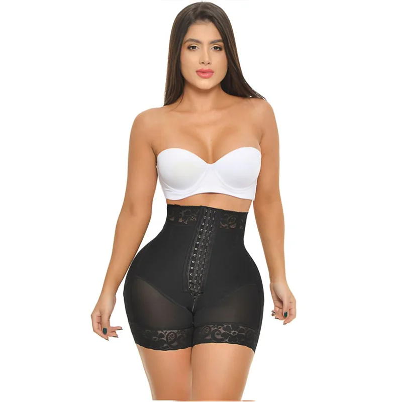 

Bbl Fajas Shorts High Waist Bodyshaper Pants Tummy Control Butt Lifter Slimming Postpartum Girdle Waist Trainer Shapewear