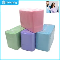 PIORPOY-babero Dental limpio, Baberos desechables, cubiertas de mesa, servilletas dentales para pacientes limpios, accesorios de tatuaje, envío directo, 125 unids/pack
