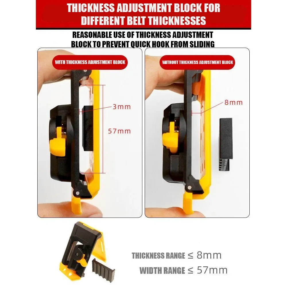 Cintura Pendurado Quick Buckle Tool Kit, Upgrade Specialized Pack, Upgrade Acessórios, Eletricista Belt Módulo Set