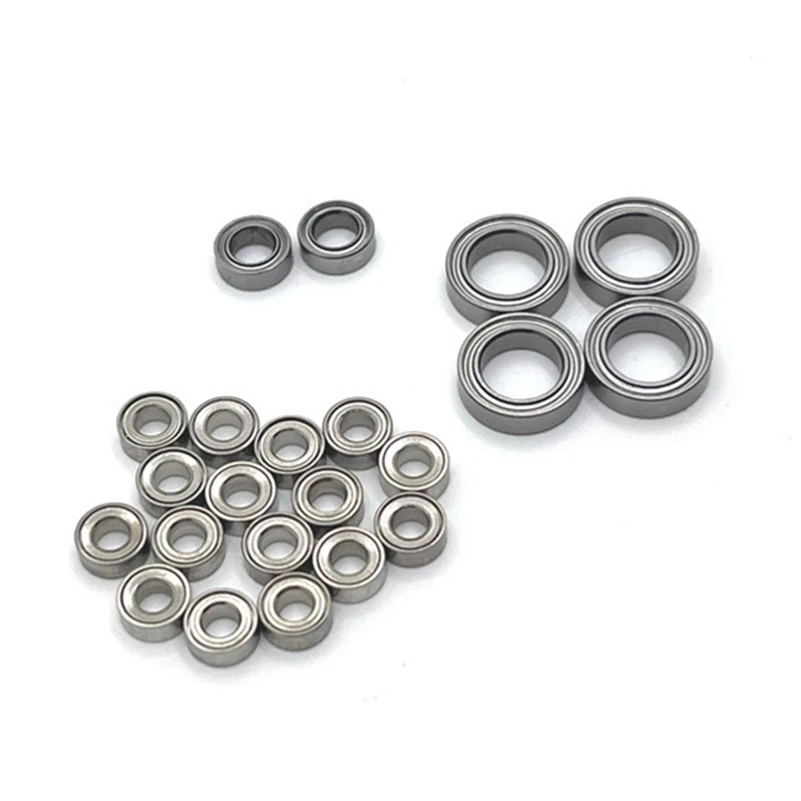 FMS FCX24 22pcs Steel Ball Bearing Set 3x6x2.5 4x7x2.5 7x11x3 1/24 RC Crawler Car Upgrade Parts Spare Accessories