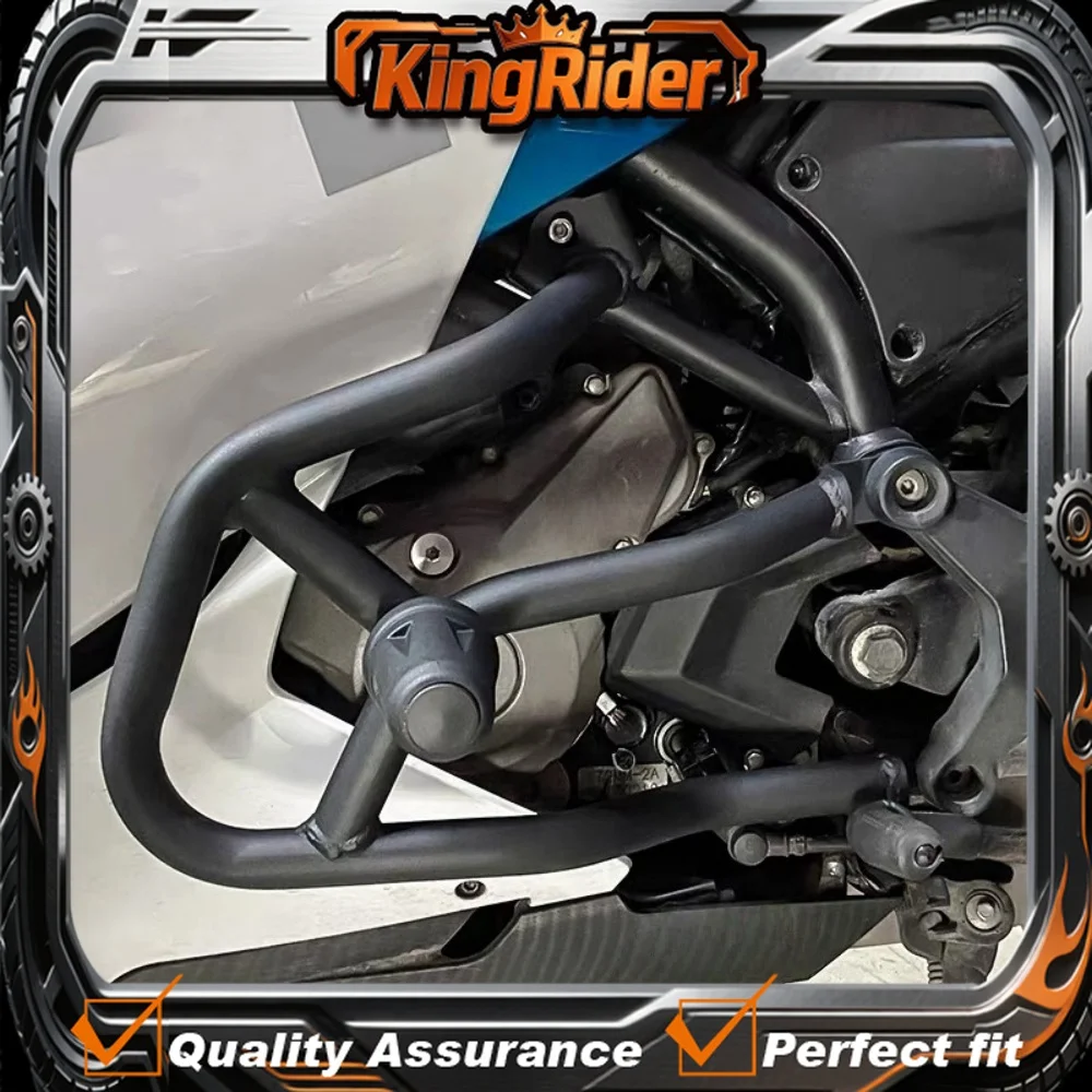 

Motorcycle bumper modification, guard bar, reinforcement bar, anti-fall bar, protective bar, suitable for SR 250 motorcycles.
