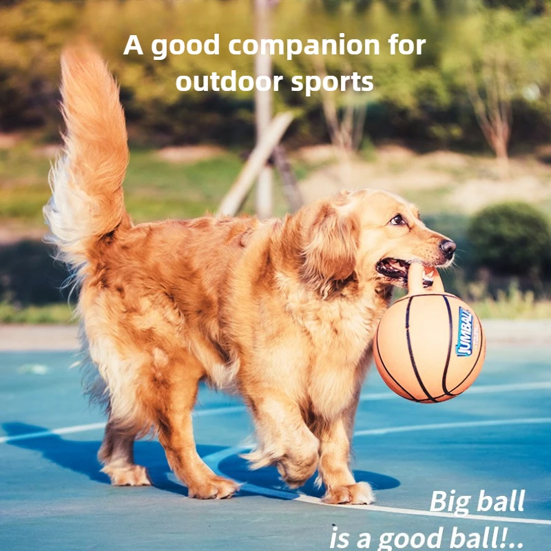 Grande cão mordida resistente bola golden retriever labrador alasca brinquedos para animais de estimação bola produtos para animais de estimação brinquedos para cães