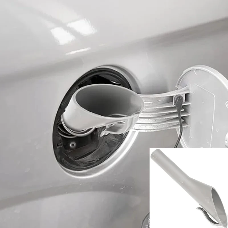 

1pcs Grey Iesel Fuel Filler Funnel for Ford Transit Fiesta Kuga Emergency Automobiles Parts Fuel Filler Funnels Elbow Diesel