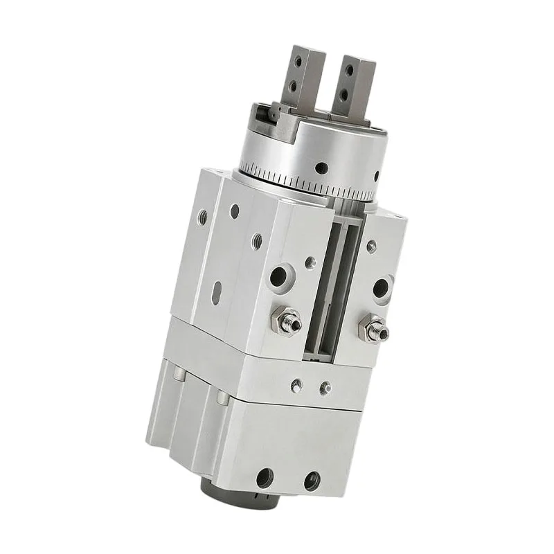 MRHQ Rotary Gripper 2 Finger Rotary Clamping Cylinder for Industrial Use Model Variants Include MRHQ10D MRHQ16D-180S-N MRHQ20D-9