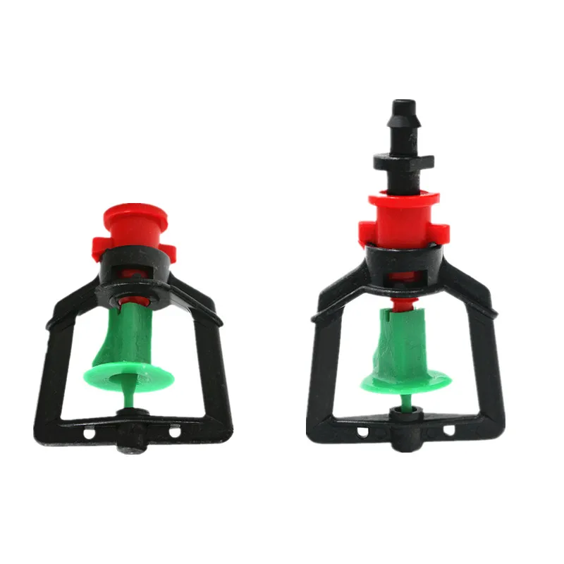 50pcs Plant Nursery Garden Flowers Micro-Spraying Hanging Upside-Down 360Degree Rotating Micro Sprinkler Roof Cooling