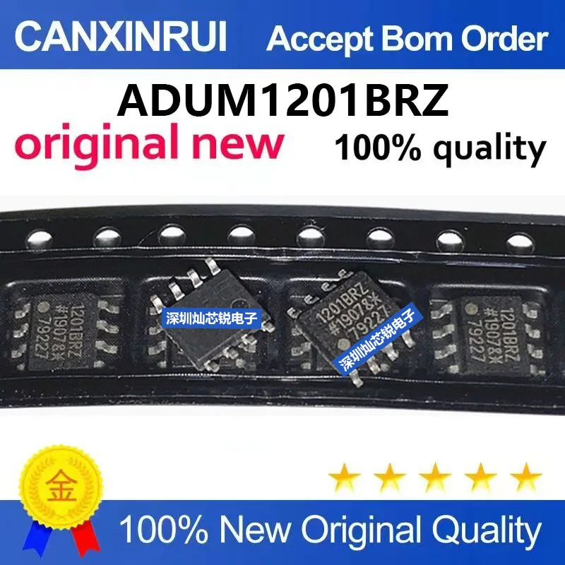 (5-100pieces)Brand new original ADUM1201BRZ AD1201B 1201BRZ SOP8 surface mount digital isolator chip