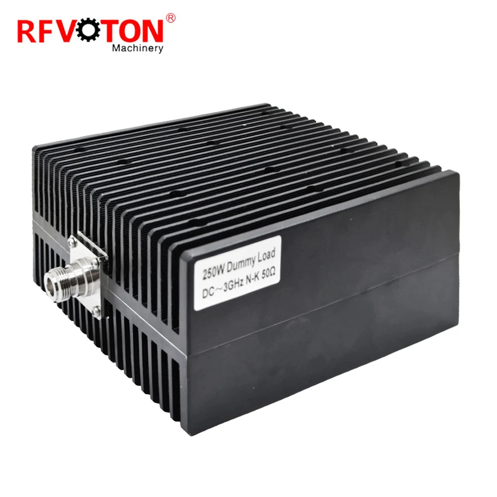 

Factory Supply 250W N Type 50ohm Female Jack Load Dummy DC-3Ghz Load 3G Coaxial Termination Rohs in Stock Connector