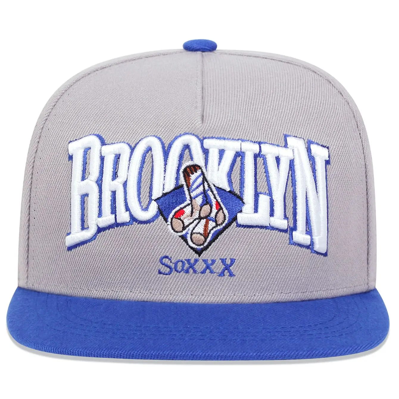 New BROOKLYN socks Embroidery Baseball Cap Men Women Hip Hop Hat Summer Leisure Trucker Caps Unisex Snapback Hats Gorras