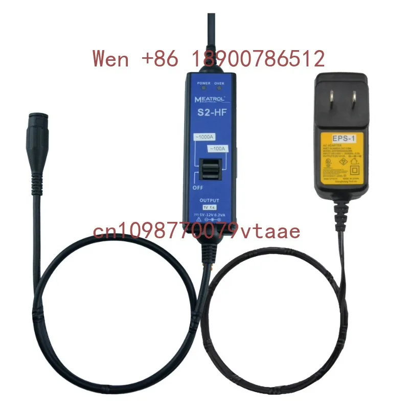 MEATROL High Frequency Lightning Integrator S2-HF Rated Current Output 1-24V Dry Battery Roche Coil BNC