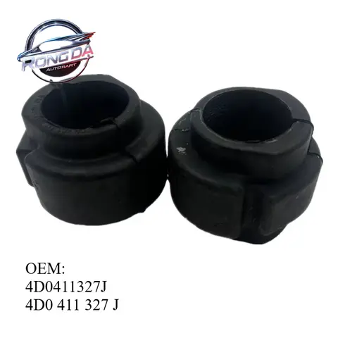 포르쉐 마칸, 아우디 A4 RS4 A6 S6 A7 S7 A8 R8 S8 용 OEM 4D0411327J 4D0 411 327 J 2개 프론트 스웨이 바 안티롤 부싱 스태빌라이저