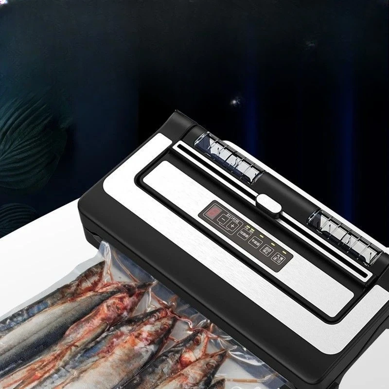 Vacuum sealing machine does not pick bags, food preservation packaging machine commercial wet and dry use