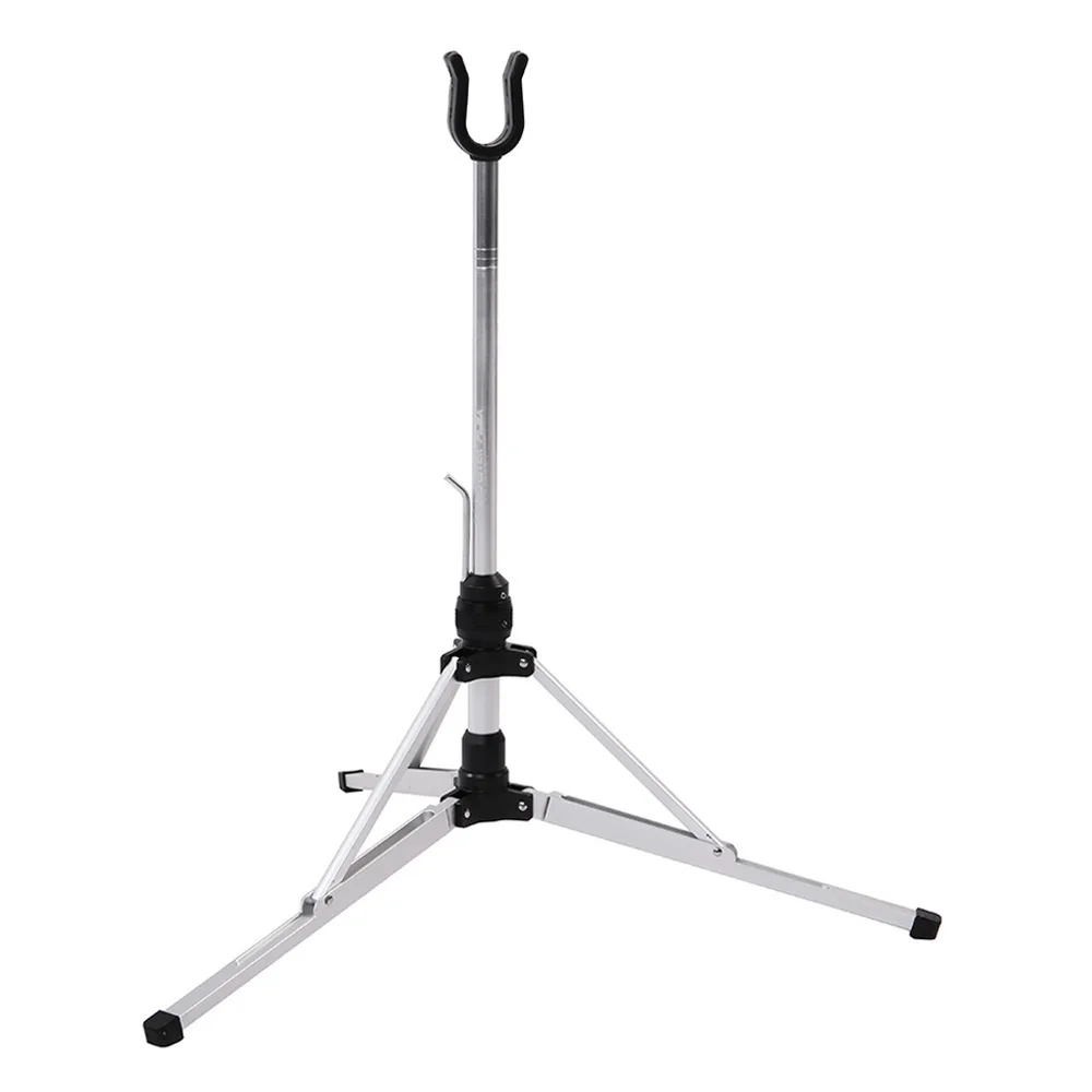 ACCMOS BICASTER Bogenschießen Bogen Zubehör Automatische Faltbare Bogen Ständer Bogen Unterstützung Halterung Rahmen für Recurve Bogen Longbow Takedown Stander 6