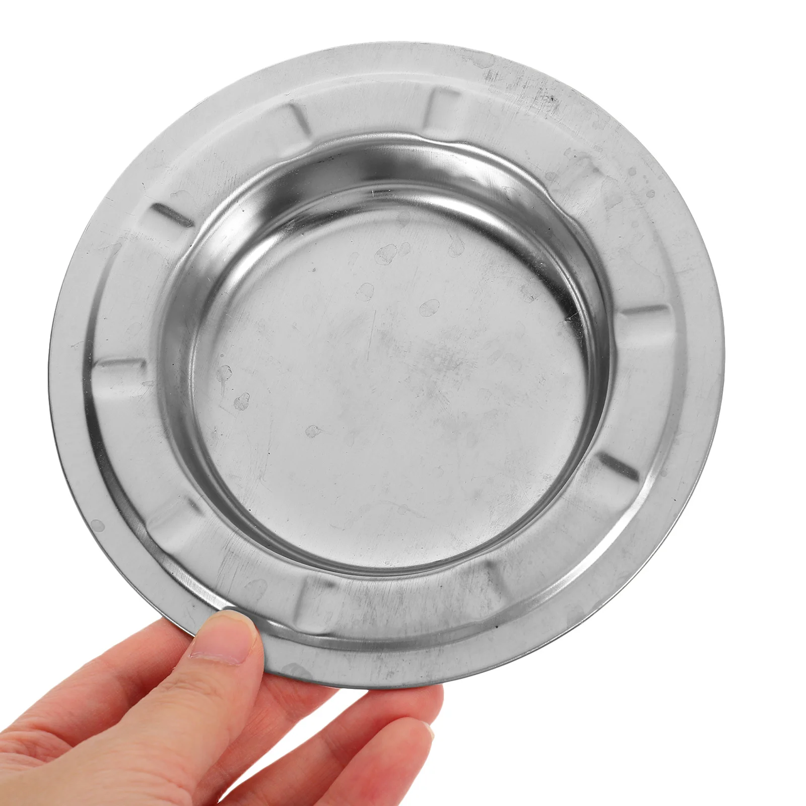 جونغ الجدول رقاقة حامل الفولاذ المقاوم للصدأ منفضة سجائر قوي المحمولة نهاية الجدول سطح المكتب داخلي السجائر منفضة سجائر طفاية سجائر #6