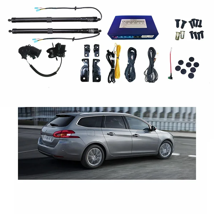 Automobile Electric Tailgate Smart Lifter Original Electric Lock Double Strut Drive Automatic Door For  308 Kick Sensor