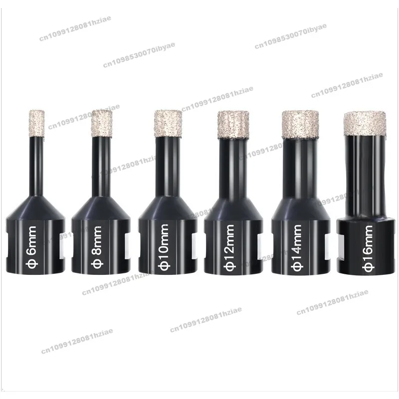 Special Drill Bit for Angle Grinder, Brazed Diamond Marble Hole Opener, Quartz Granite Tile Hole Reamer