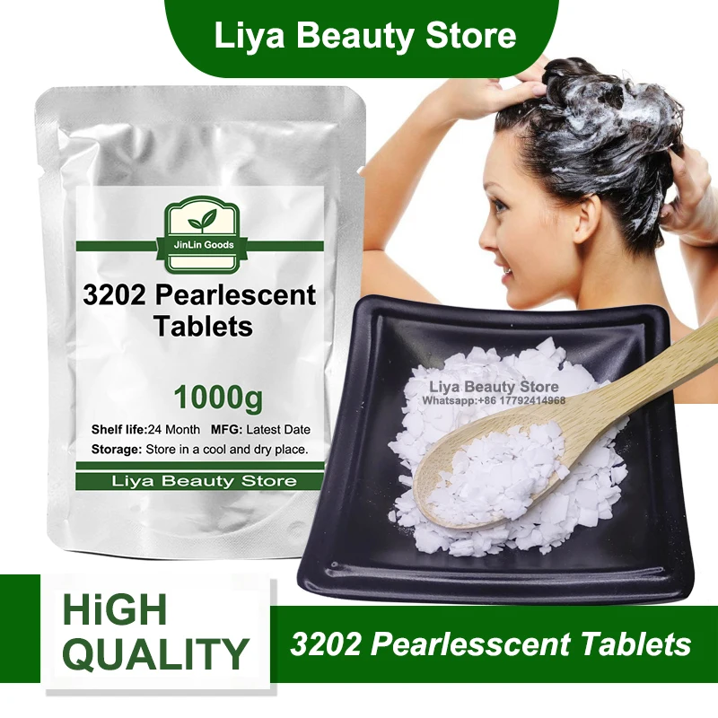 

Cosmetic Grade 3202Pearlescent Tablets FOR Shampoo and Shower Gel Ethylene Glycol Bistearate EGDS