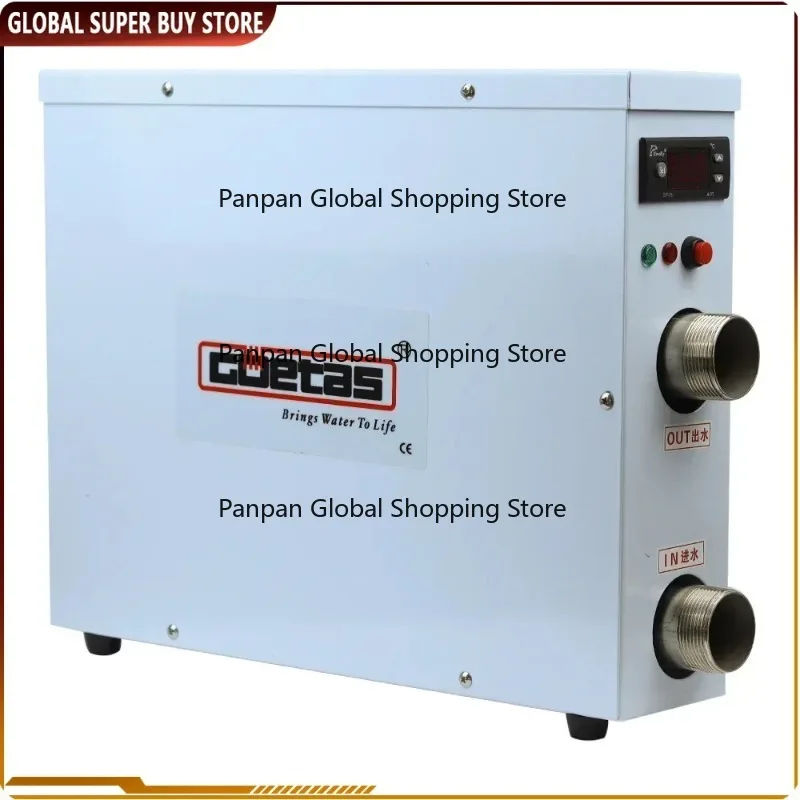 

Mini Swimming Pool 18KW Heater Thermostat for Swimming Pools SP-=A Bathtubs In-Ground Pools with Digital Display Touch Screen