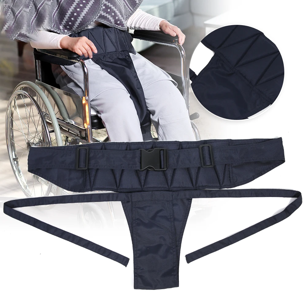 Adjustable Protective Products For Elderly Wheelchair Seat Portable Wheelchair Safety Straps Wheelchair Non-Slip Restraint Belts