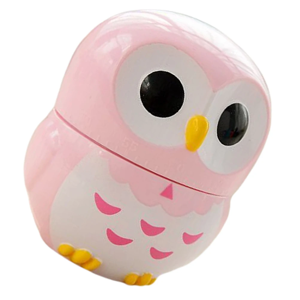 

Kitchen Timer Owl Cartoon Baking Student Home Use Cooking Reminder Tabletop Baking Timer Visible Multi-functional