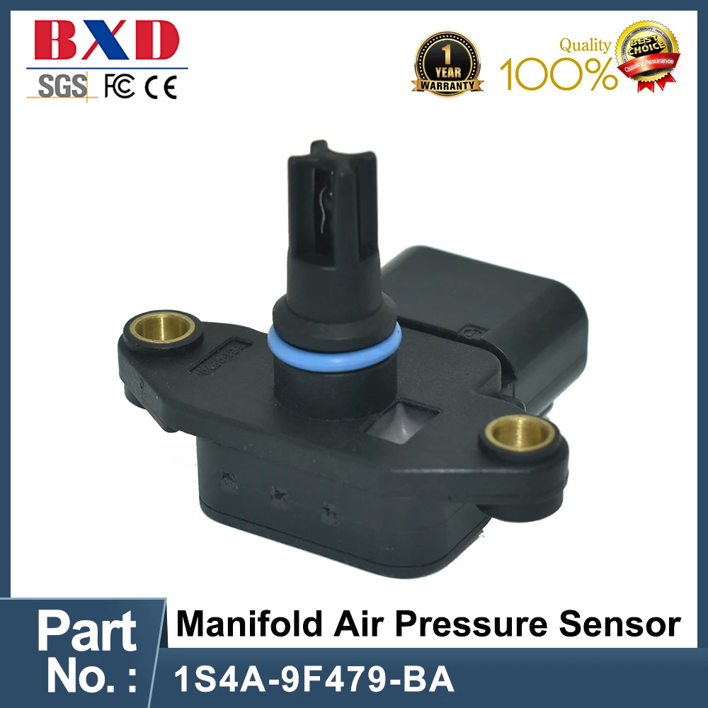 1PCS 1S4A-9F479-BA MAP Manifold Air Pressure Sensor For Ford Focus Saloon Turnier 1.6L 1.4L 1998-2004 1113276