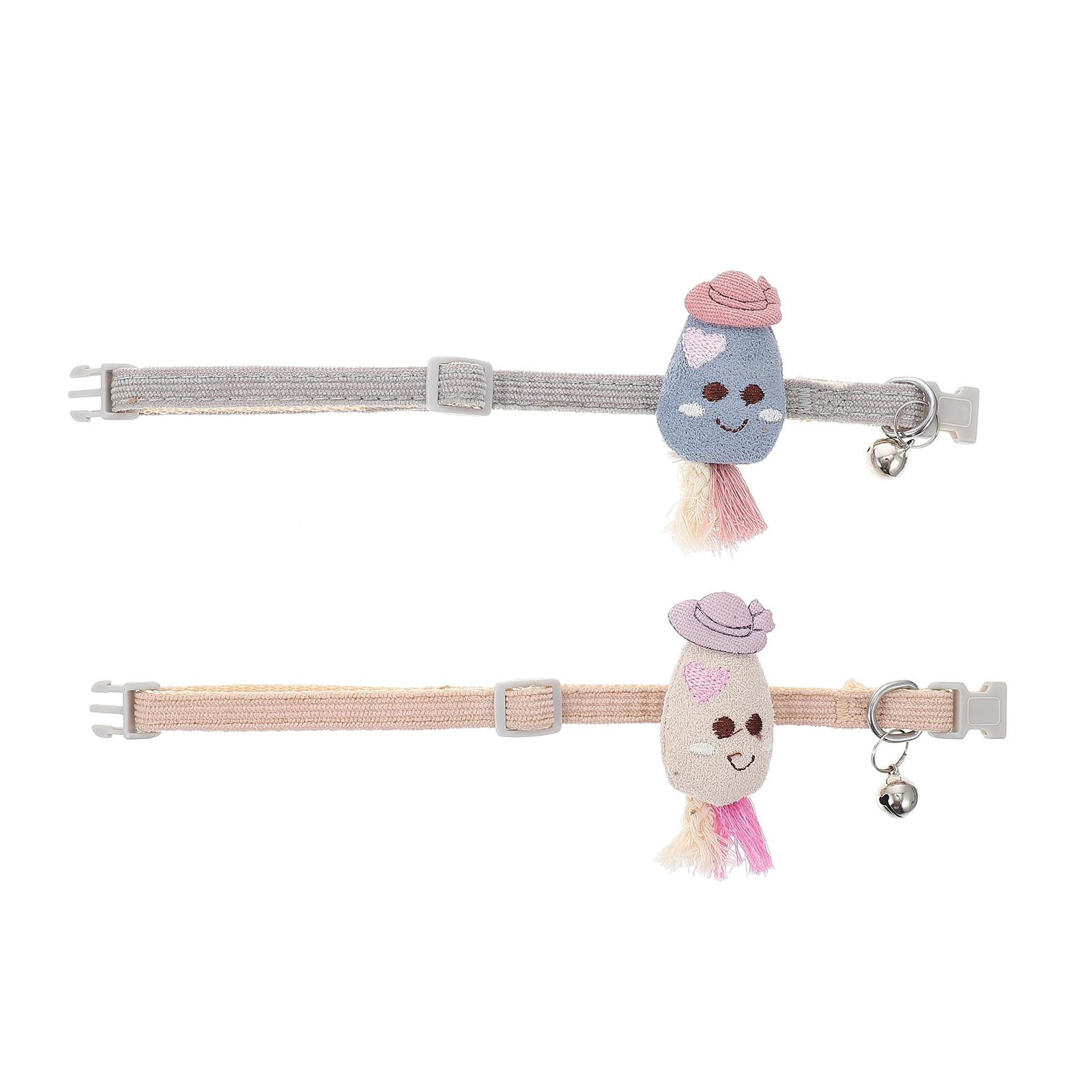 

2 pcs Cartoon Carrot Collars Adjustable Training for Dogs Easy Durable Pet Neck Ring Puppy Pet Neck Ring Flower