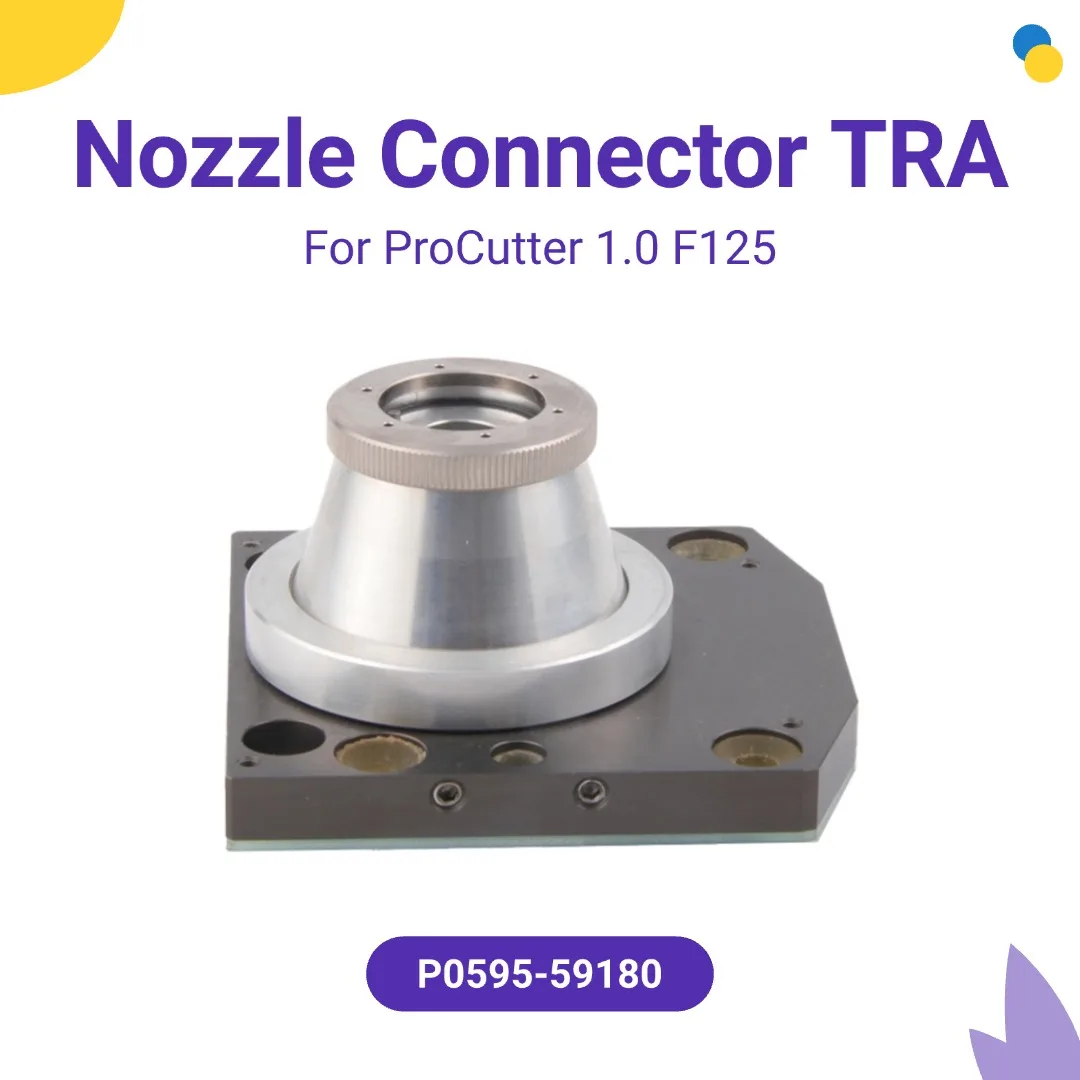 

Precitec Nozzle Connector TRA Sensor Capacitivity P0595-59180 For Precitec ProCutter 1.0 Fiber Laser Cutting Head F125