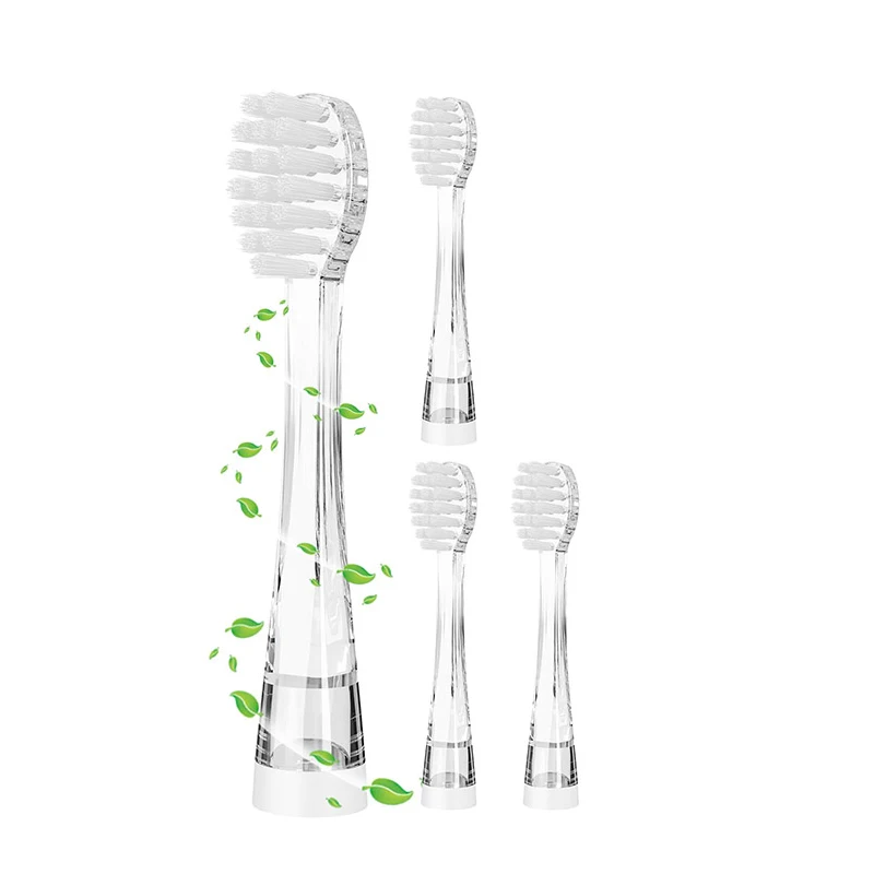 Seago อะไหล่หัวแปรงสีฟันสำหรับ SG513 SG977 8แพ็คสำหรับเด็กวัยหัดเดินใช้ได้กับแปรงสีฟันไฟฟ้า Seago