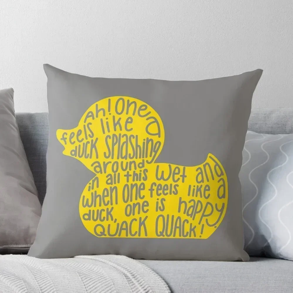 

Mulaney duck Throw Pillow Luxury Pillow Case Pillowcase Cushion Decorative Cover For Living Room christmas supplies pillow