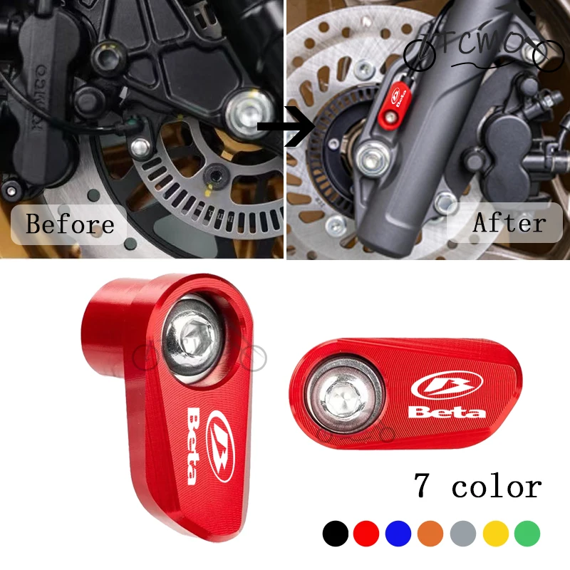 Protector de Sensor ABS para Rueda Delantera y Trasera de Motocicleta, Accesorios para Beta Evo Junior Senior RR 2T SM 4T LC 50 Enduro
