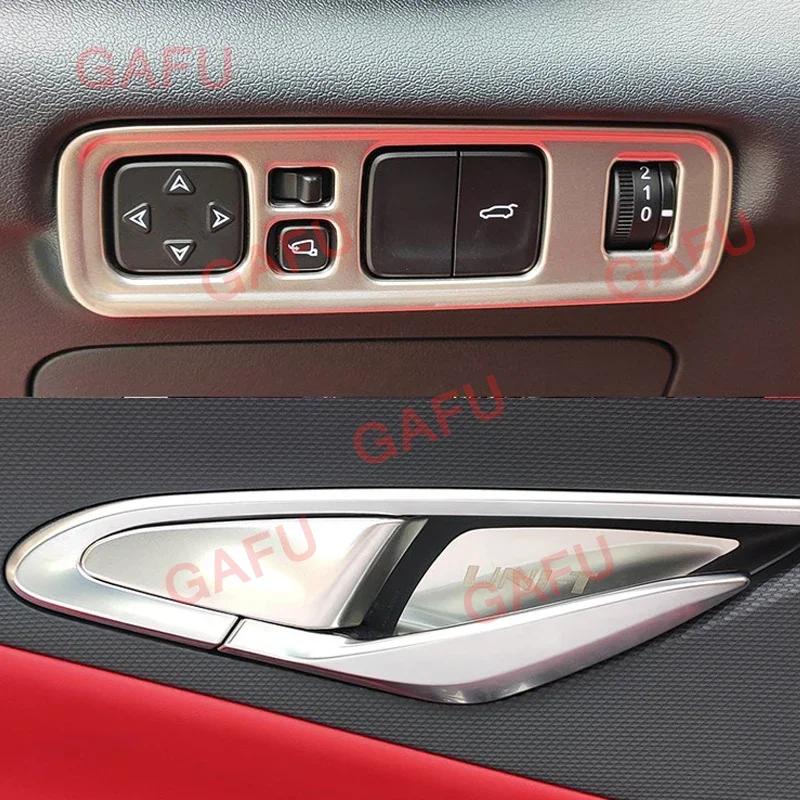 For Changan UNIT UNI-T 2020-2022 Car Glove Box Air-outlet Handle Cup Frame Horn Headlight Anti-kick Cover Interior Accessories