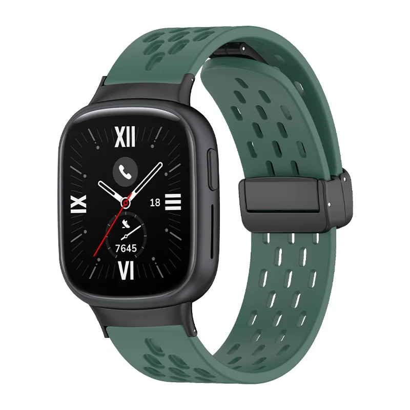 Silicone Strap for honor watch4 Magnetic watchband for HONOR watch 4 Correa Bracelet Woman Man Wristband Smartwatch Sport Band