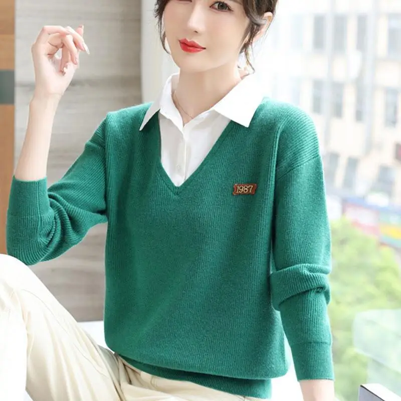 

sweater knit Knitwear Woman clothes winter 2025 Women's sweater Pullover Winter clothes woman cozy tops Hot Style Fashion