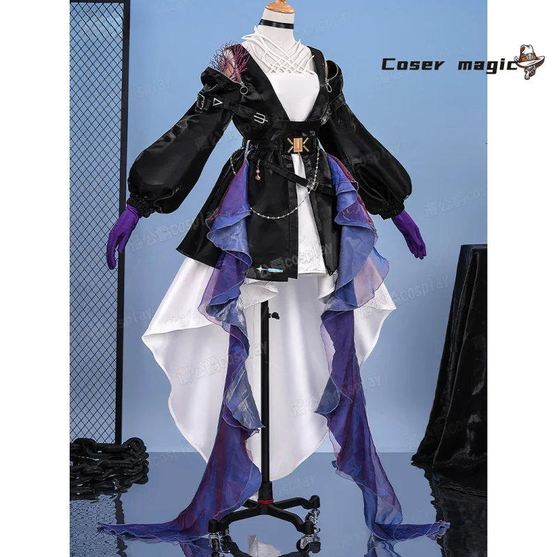 게임 Arknights Highmore 코스프레 의상 유니폼 할로윈 카니발 파티 크리스마스 역할 놀이 의류 의류