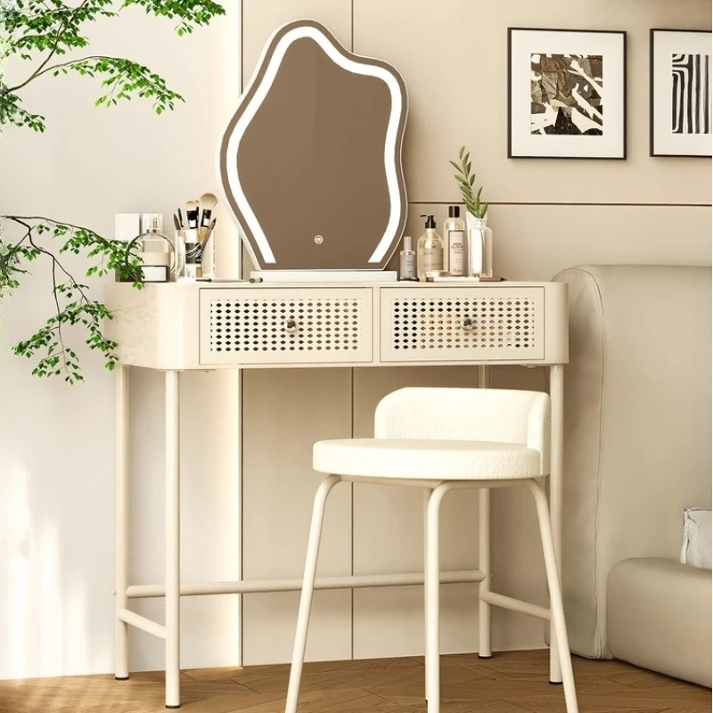 

Home Simple Modern Cream Style Dresser Makeup Table vanity Dressing table dressers Vanities Bedroom Furniture Toiletries desk