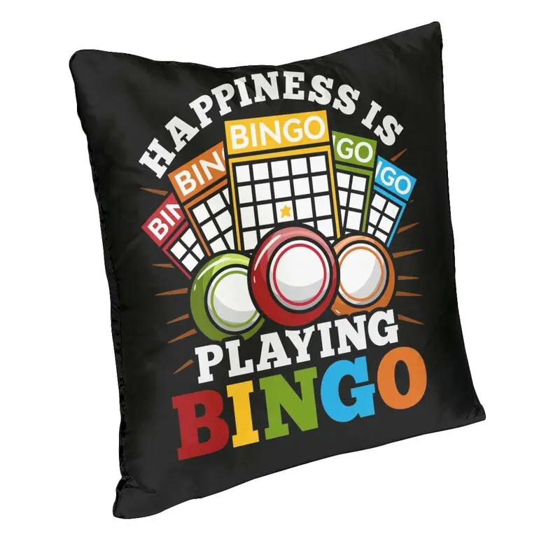 Bingo Balls Paper Game Modern Throw Pillow Covers Home Decor Chair Cushion