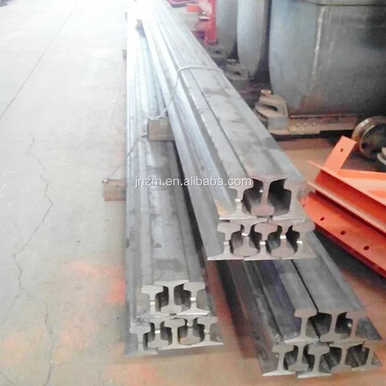 Train Track 4kgs/m Steel H Beams CE Standard Railway Railroad Rails Light Rail For Sale